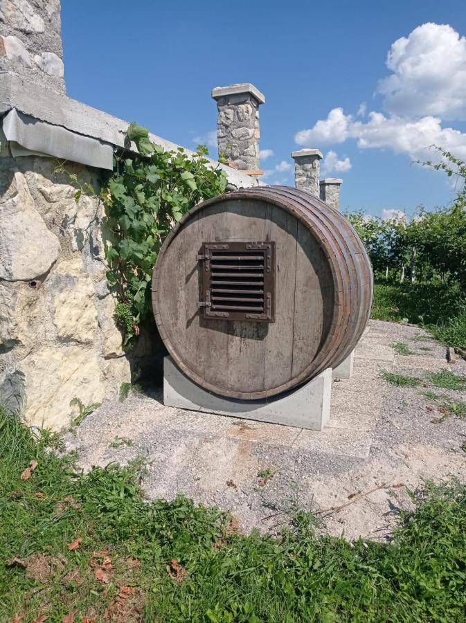 Zerko Holiday Home - Vineyard Chalet With Sauna And Jacuzzi Free Mirna Extérieur photo